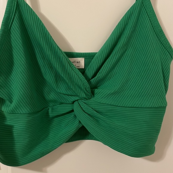 Aritzia Ribbed twist-front tank - Picture 3 of 5